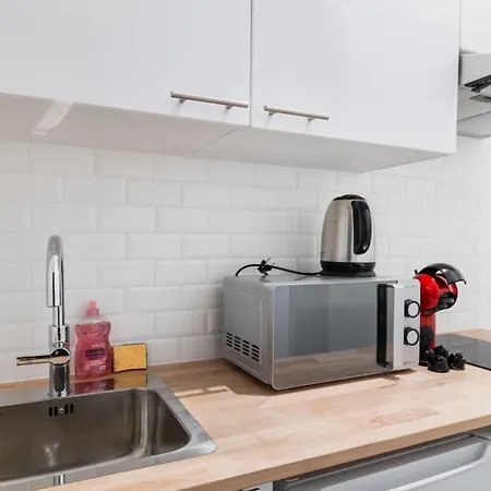 公寓 Elegant Sacre Coeur Metro Anvers - 18 -2p 巴黎